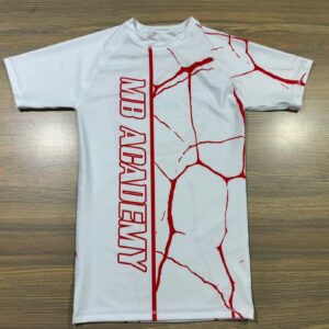 Rashguard Blanc Eclair MB Academy